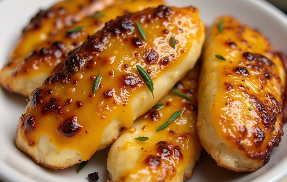 Air Fryer Honey Butter Garlic Chicken Tenders